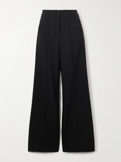 Latidos Twill Wide-leg Pants