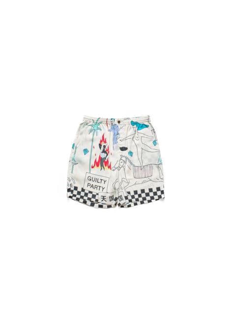 Wacko Maria Hawaiian Shorts (Type-5) White