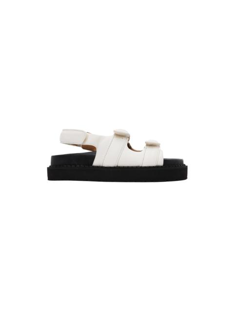 White Madee Sandals