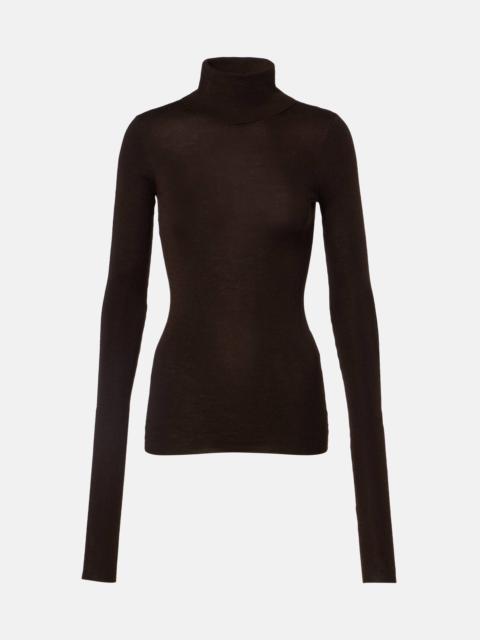 Utica Thin wool and silk turtleneck sweater