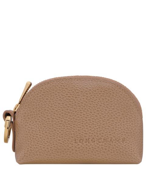Le Foulonné Coin purse Biscuit - Leather