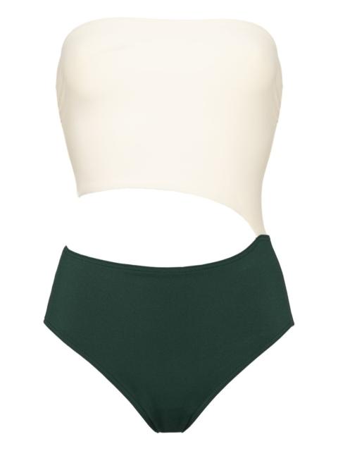 Double one-piece swimsuit