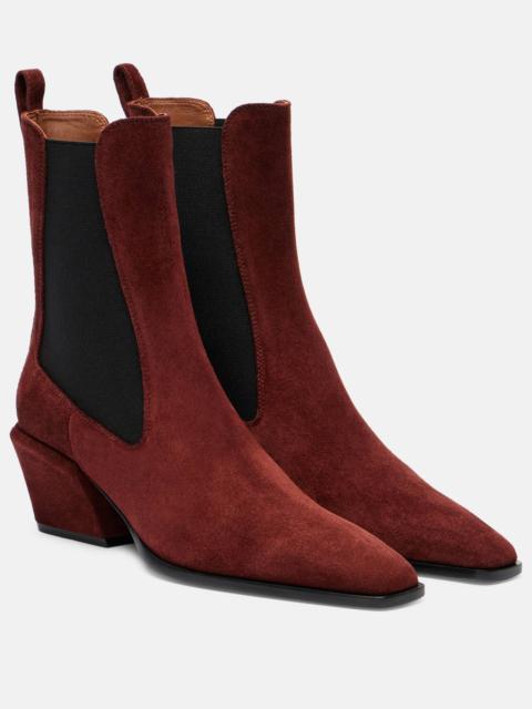 Bettina 50 suede ankle boots