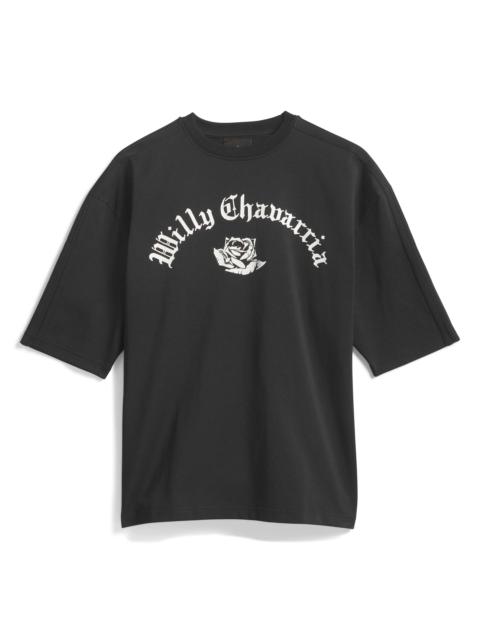 Adidas X Willy Chavarria Logo SS Tee Black