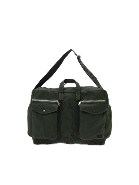 zip-pockets tote bag