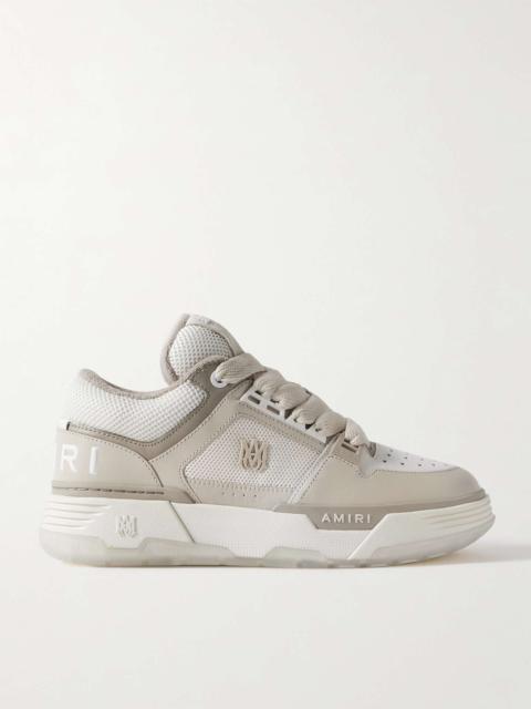 MA-1 Mesh, Leather and Suede Sneakers