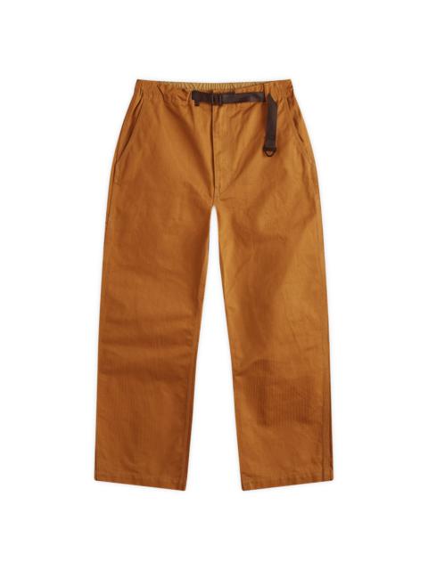 Comme des Garçons Homme Belted Herringbone Work Trousers