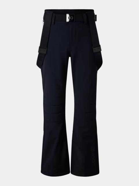 Curt softshell ski pants in Black