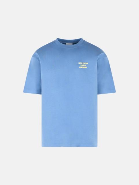 LIGHT BLUE COTTON T-SHIRT
