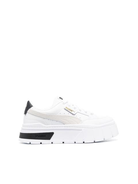 chunky lace-up sneakers