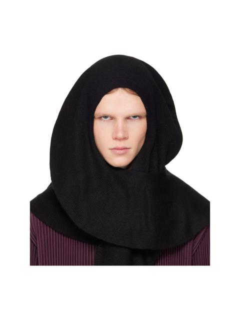 Black Cashmere Winter Gear Scarf