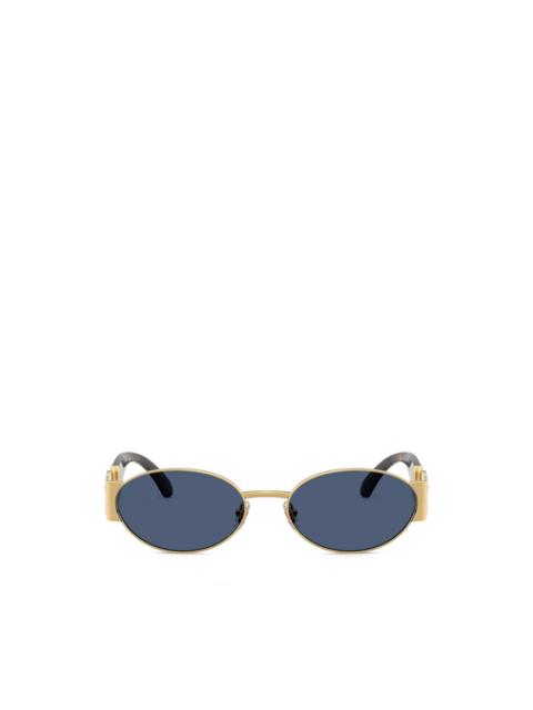 medusa oval-frame sunglasses