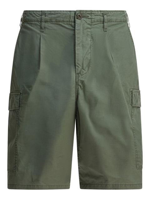pleated cargo shorts