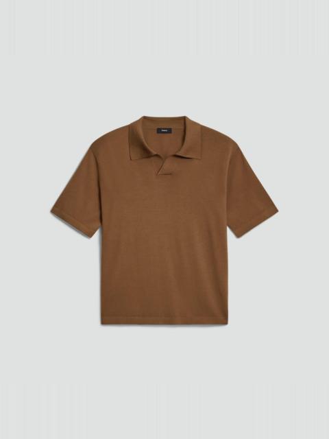 Relaxed Polo Shirt in Regal Wool