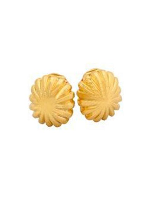 Fluted Dome Earrings