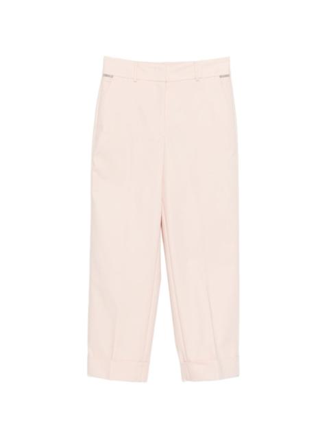cuffed-hem trousers