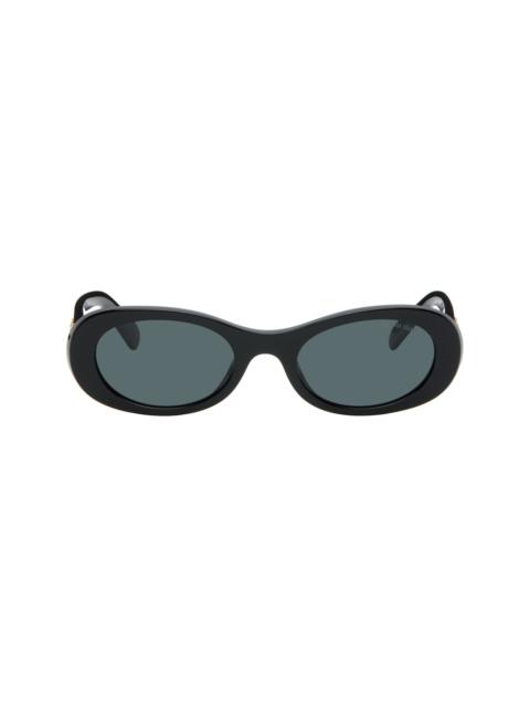Black Miu Glimpse Sunglasses
