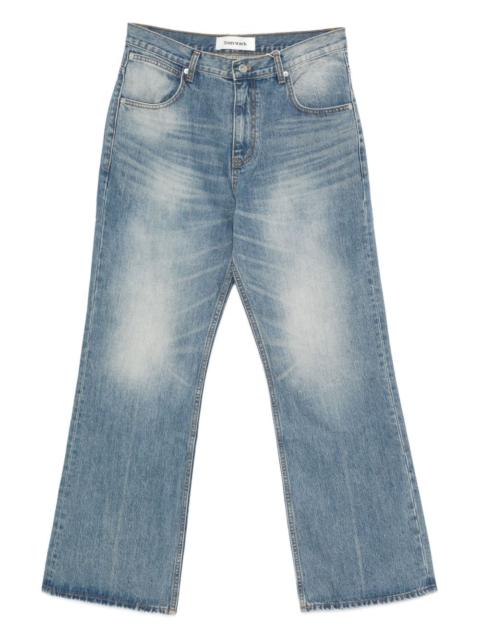 wide-leg jeans