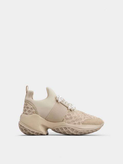 Viv' Run Strass Buckle Sneakers in Technical Fabric