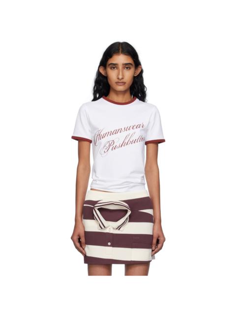 White Ringer T-shirt