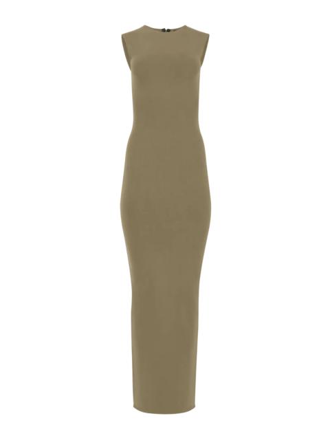 SLEEVELESS MAXI CORK - COTTON SPANDEX
