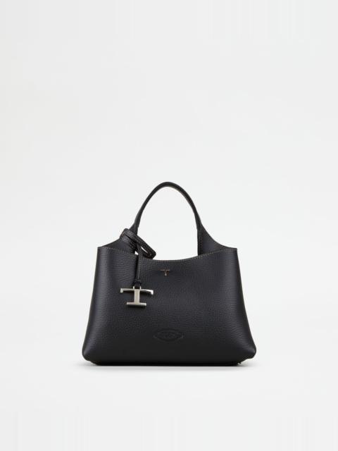 BAG IN LEATHER MICRO - BLACK