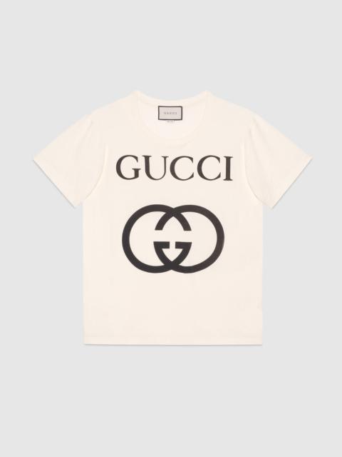 Oversize T-shirt with Interlocking G