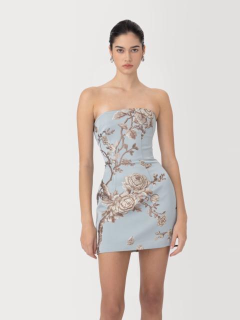 NINA BROCADE MINI DRESS