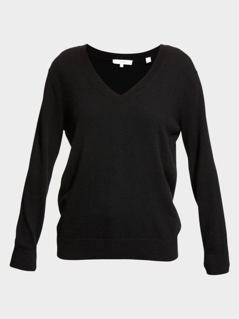 Weekend V-Neck Cashmere Pullover Sweater