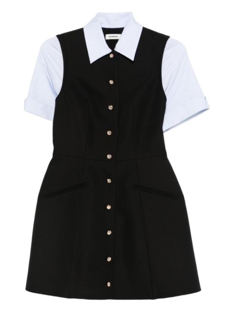 button short day dress