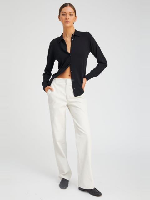 SHELL LEATHER CLASSIC TROUSERS