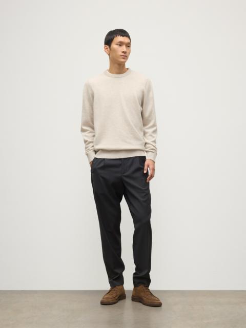 Rory Natural Classic Cashmere Crew Jumper