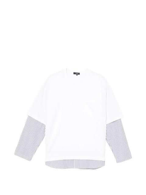 Woven Sleeve Tee