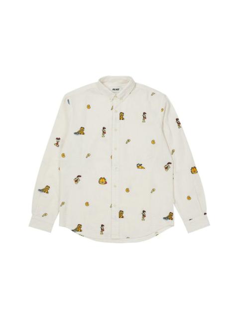 Palace Garfield Boojie Shirt Beige/White