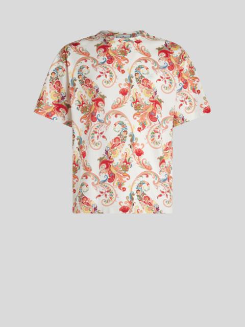 FLORAL PAISLEY T-SHIRT