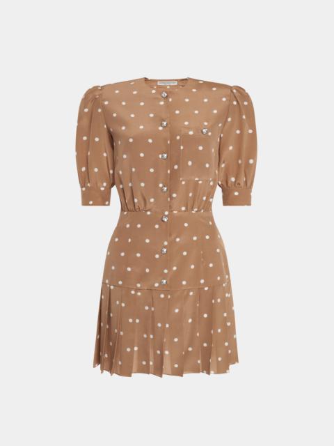 POLKA DOT MINI DRESS