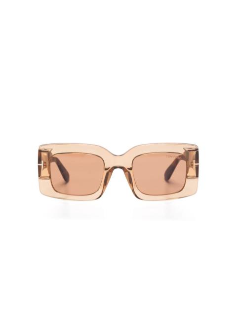 oversize-frame sunglasses