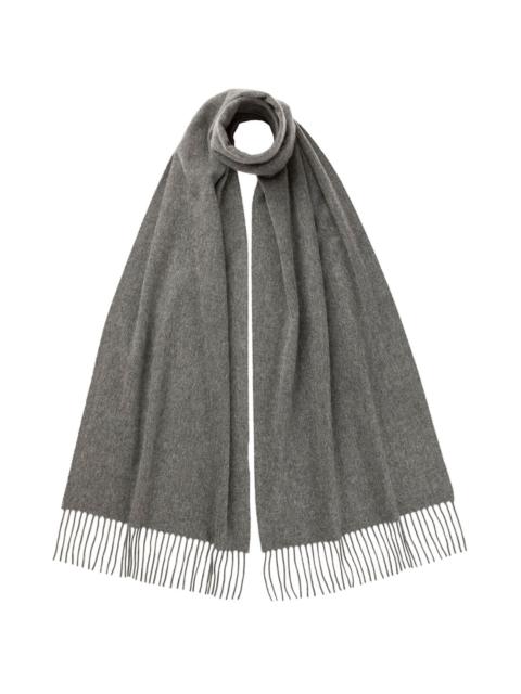 Grey Cashmere Scarf