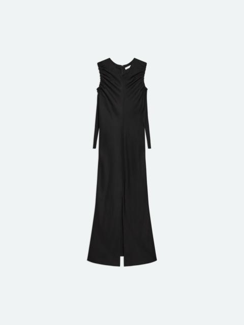RUCHED ARMHOLE DRESS