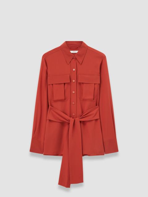 Yas Crepe de Soie Silk Shirt