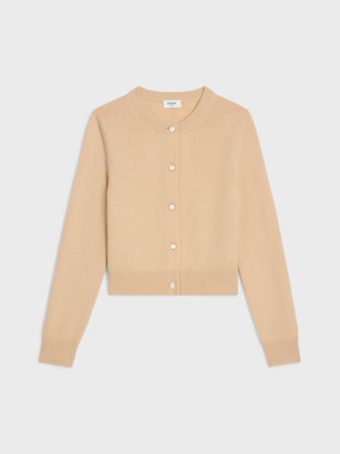 triomphe cardigan in scottish cashmere