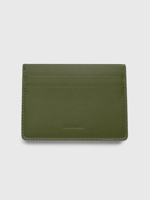 Jil Sander – Leather Card Holder Green