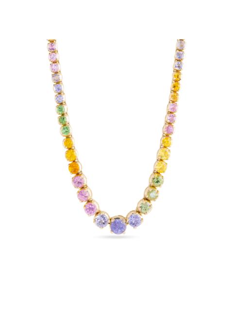 Rainbow Bright Tennis Necklace