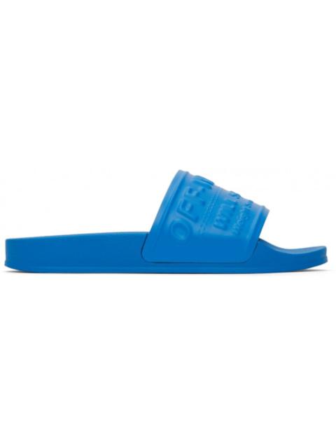 OFF-WHITE HF Pool Slide Blue (Women's)