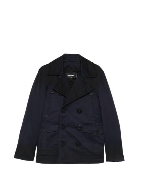 Sailor double-breasted peacoat