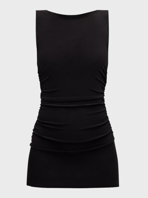 Sleeveless 4-Way Stretch Mini Pickleball Dress