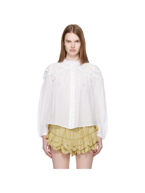 White Christa Blouse