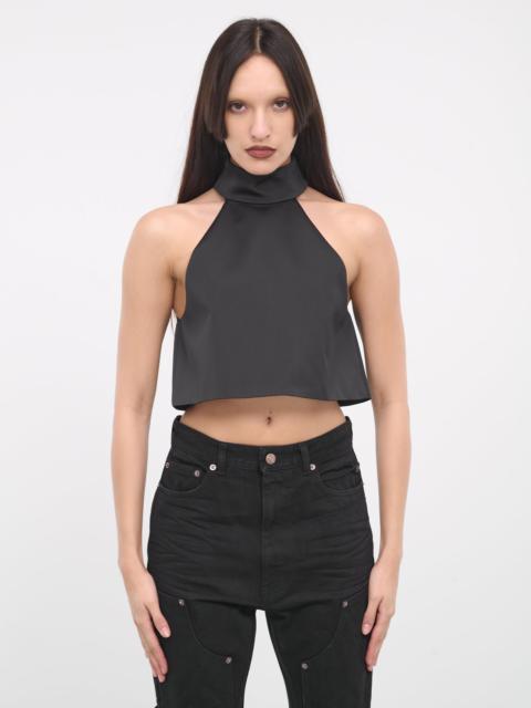 Halterneck Crop Blouse