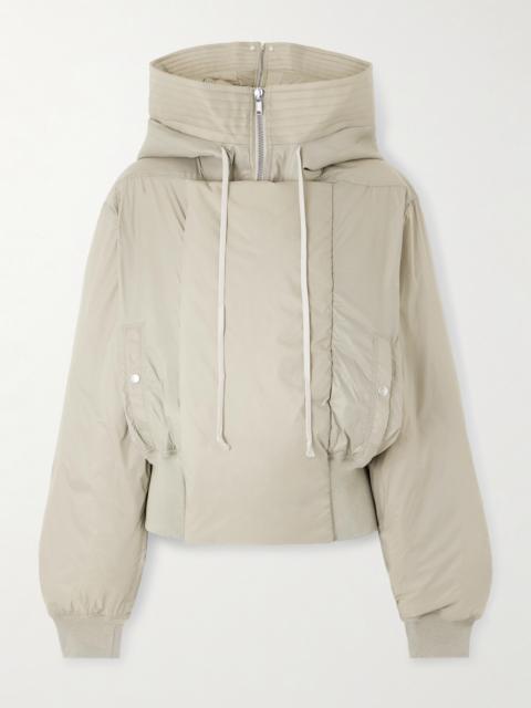 Padded Shell Bomber Jacket