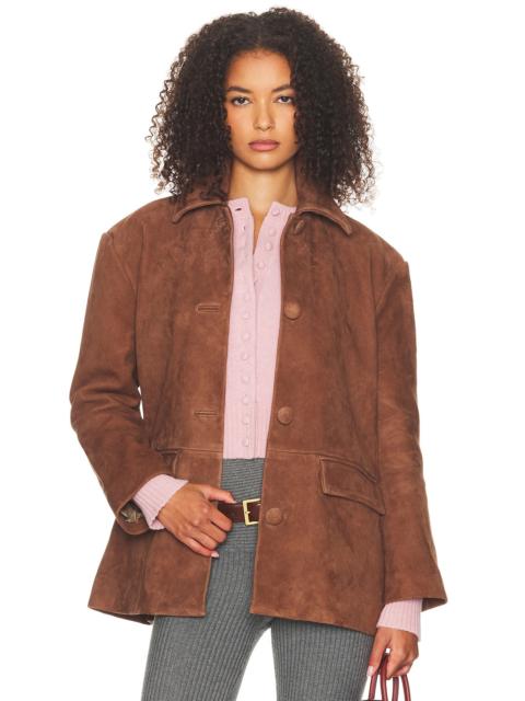 The Schoolhouse Jacket in Suede